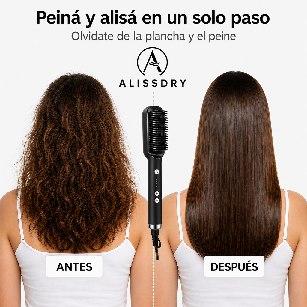 AlissDry | Cepillo Inteligente 3 en 1