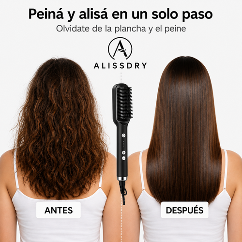 AlissDry | Cepillo Inteligente 3 en 1